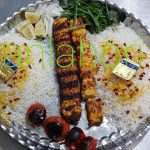 سینی ۲ نفره نگینی جوجه